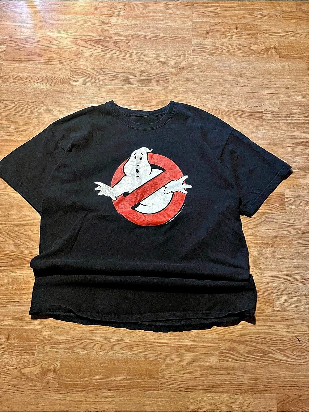 Ghostbusters Classic Logo Graphic T-Shirt in Black